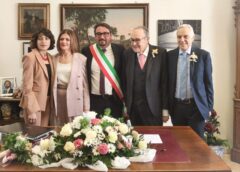Il sindaco D’Alberto celebra l’unione di Gennaro Lettieri e Paola Di Matteo