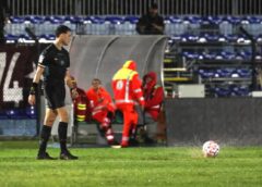 Pineto-Reggiana sospesa per maltempo e blackout sul 2-0